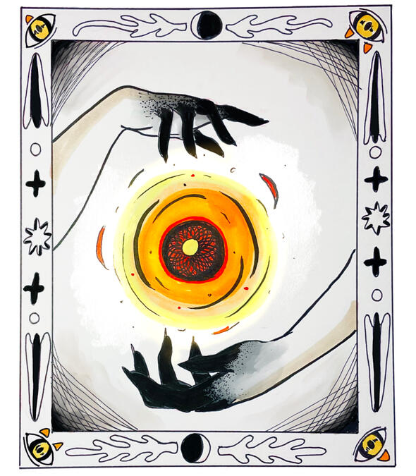 The Orb - Mixed Media