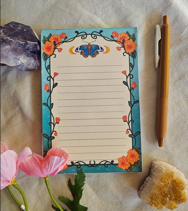 Butterfly Notepad